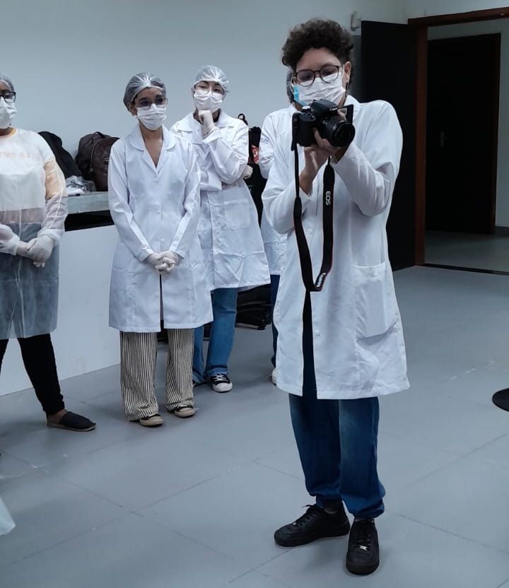 Mini curso de fotografia de fósseis voltada para documentação